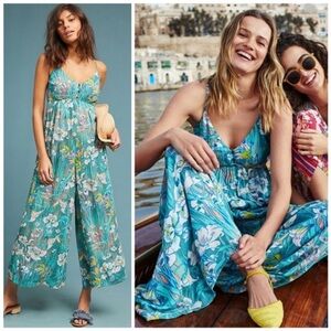 Anthropologie Akemi + Kin Baton Rouge Jumpsuit, Size M, NWT